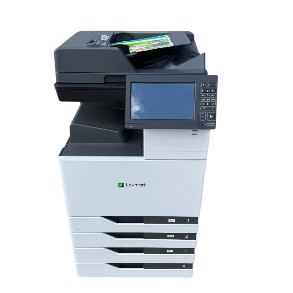 Lexmark CX921de A3 Farblaser-Multifunktions-Duplex-Duplex-Ethernet-LAN 4 Schubladen Lexmark CX921de A3 Farblaser-Multifunktions-Duplex-Duplex-Ethernet-LAN 4 Schubladen